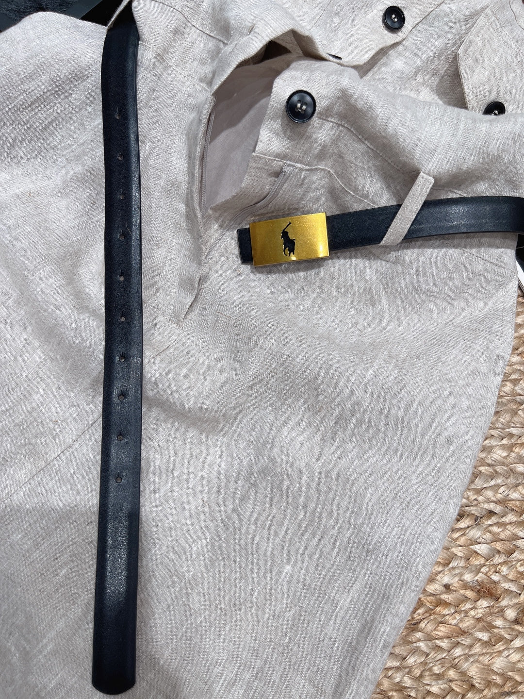 RALPH LAUREN 26S LINEN DRESS 434