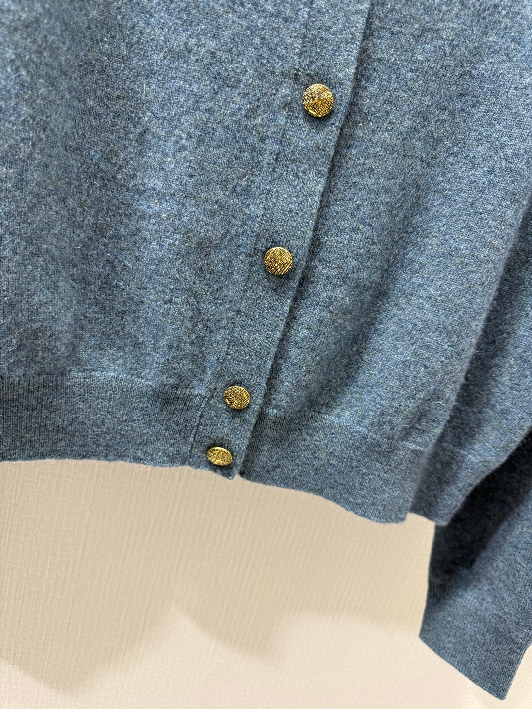 LORO PIANA 26S ROUND-NECK KNIT CARDIGAN 874