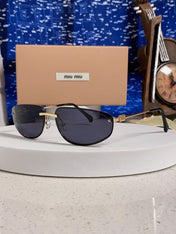 MIUMIU 26S RECTANGULAR FRAME IN METAL 426400
