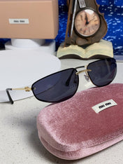 MIUMIU 26S RECTANGULAR FRAME IN METAL 426400