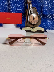 CARTIER 26S RIMLESS FRAME IN METAL 439581