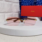 CARTIER 26S RIMLESS FRAME IN METAL 439581