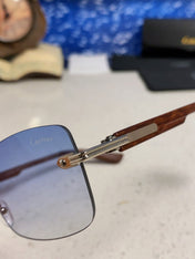 CARTIER 26S RIMLESS FRAME IN METAL 439582