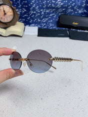 CARTIER 26S OVAL FRAME IN METAL 434041