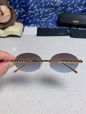 CARTIER 26S OVAL FRAME IN METAL 434041