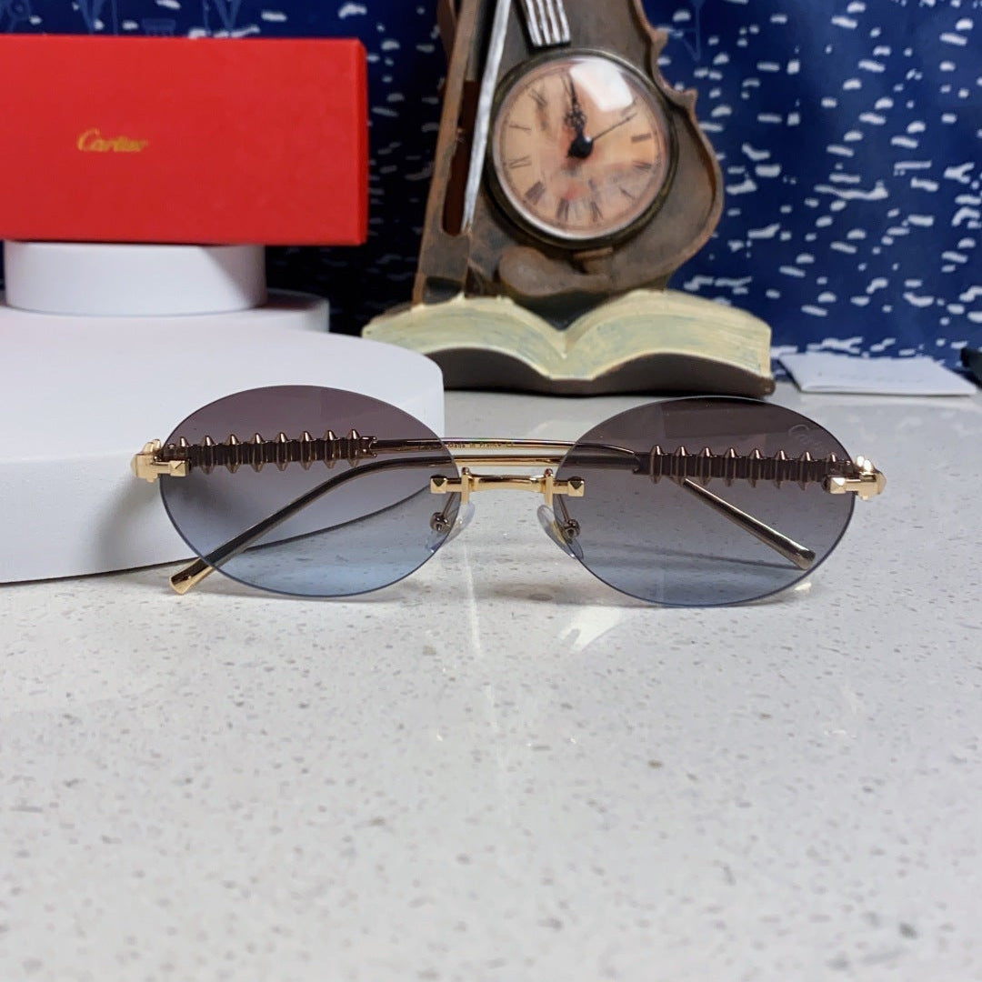 CARTIER 26S OVAL FRAME IN METAL 434041