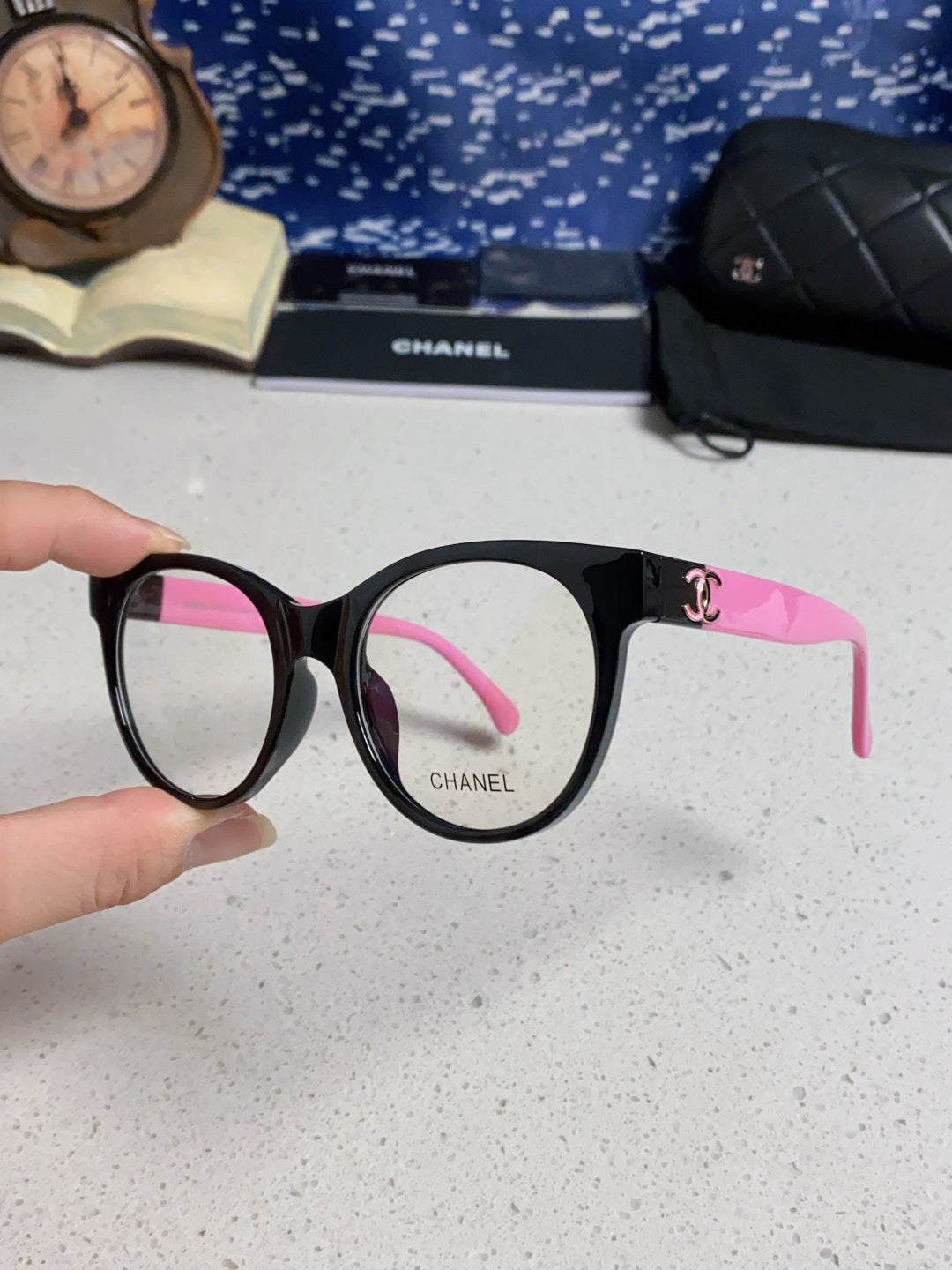 CHANEL 26S CAT EYE FRAME IN ACETATE 402947