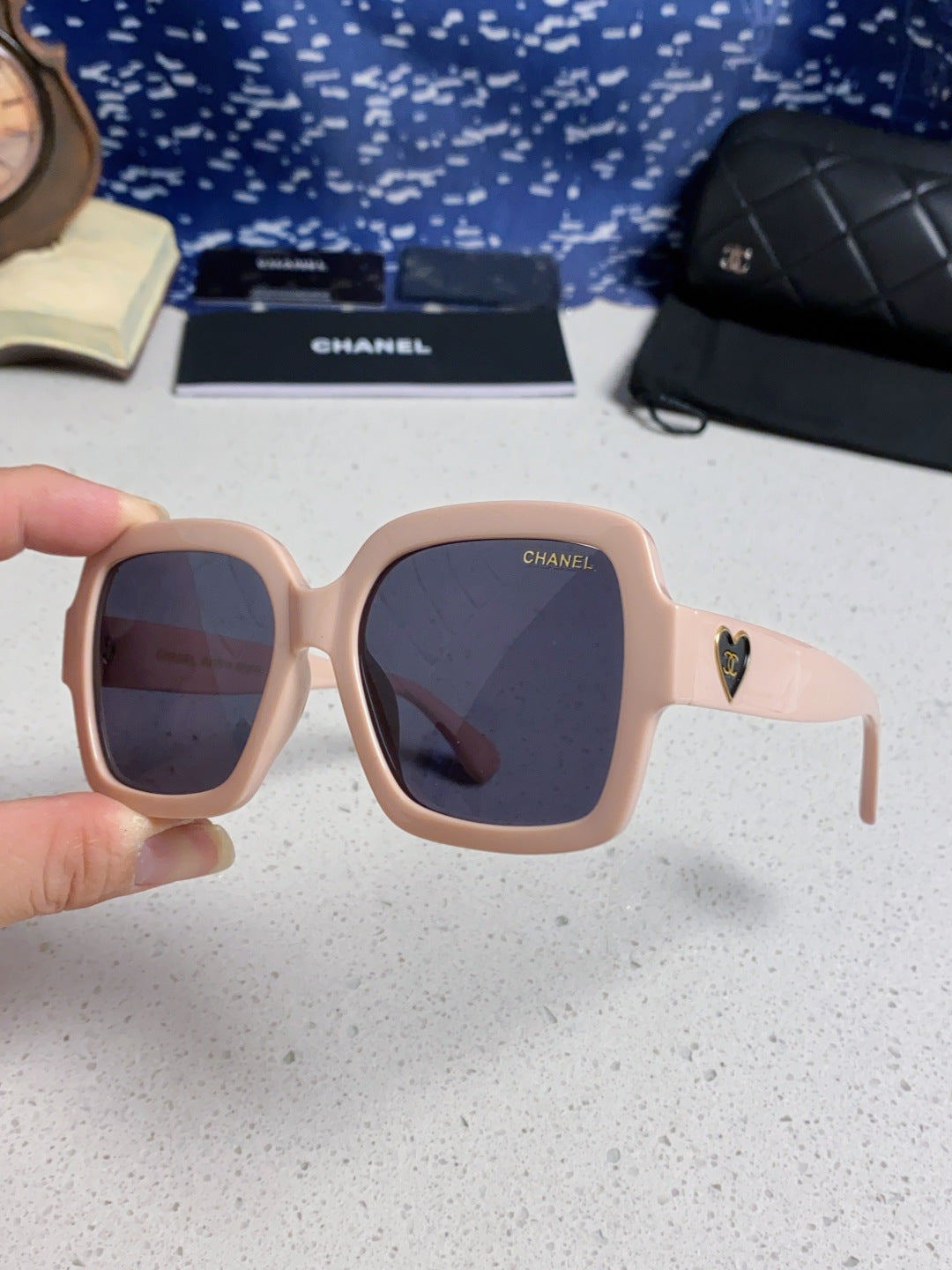 CHANEL 26S FACETED LENSES IN ACETATE 404751