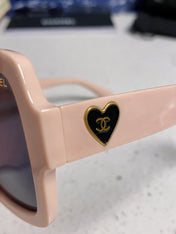 CHANEL 26S FACETED LENSES IN ACETATE 404751