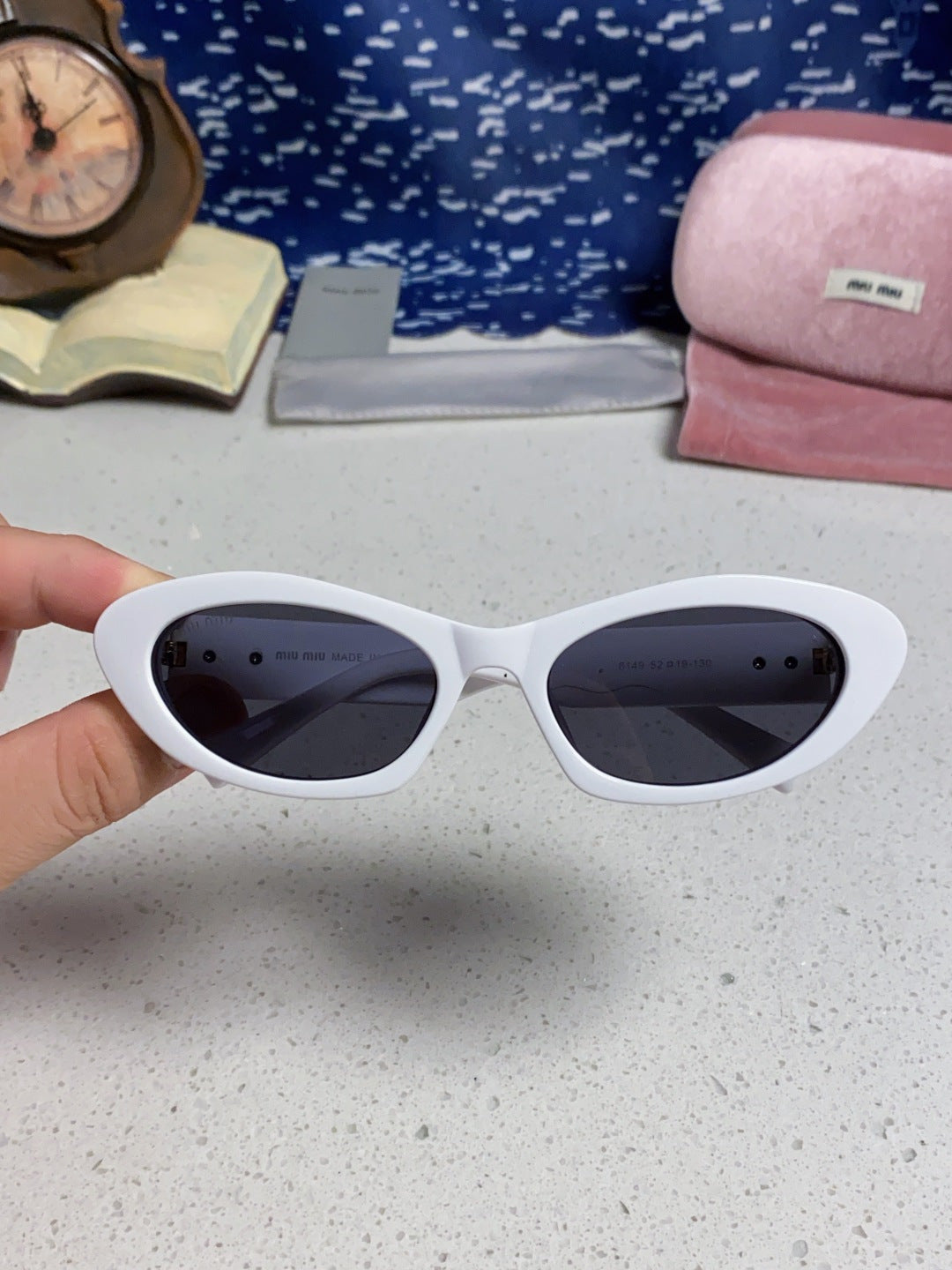 MIUMIU 26S CAT EYE FRAME IN ACETATE 411946