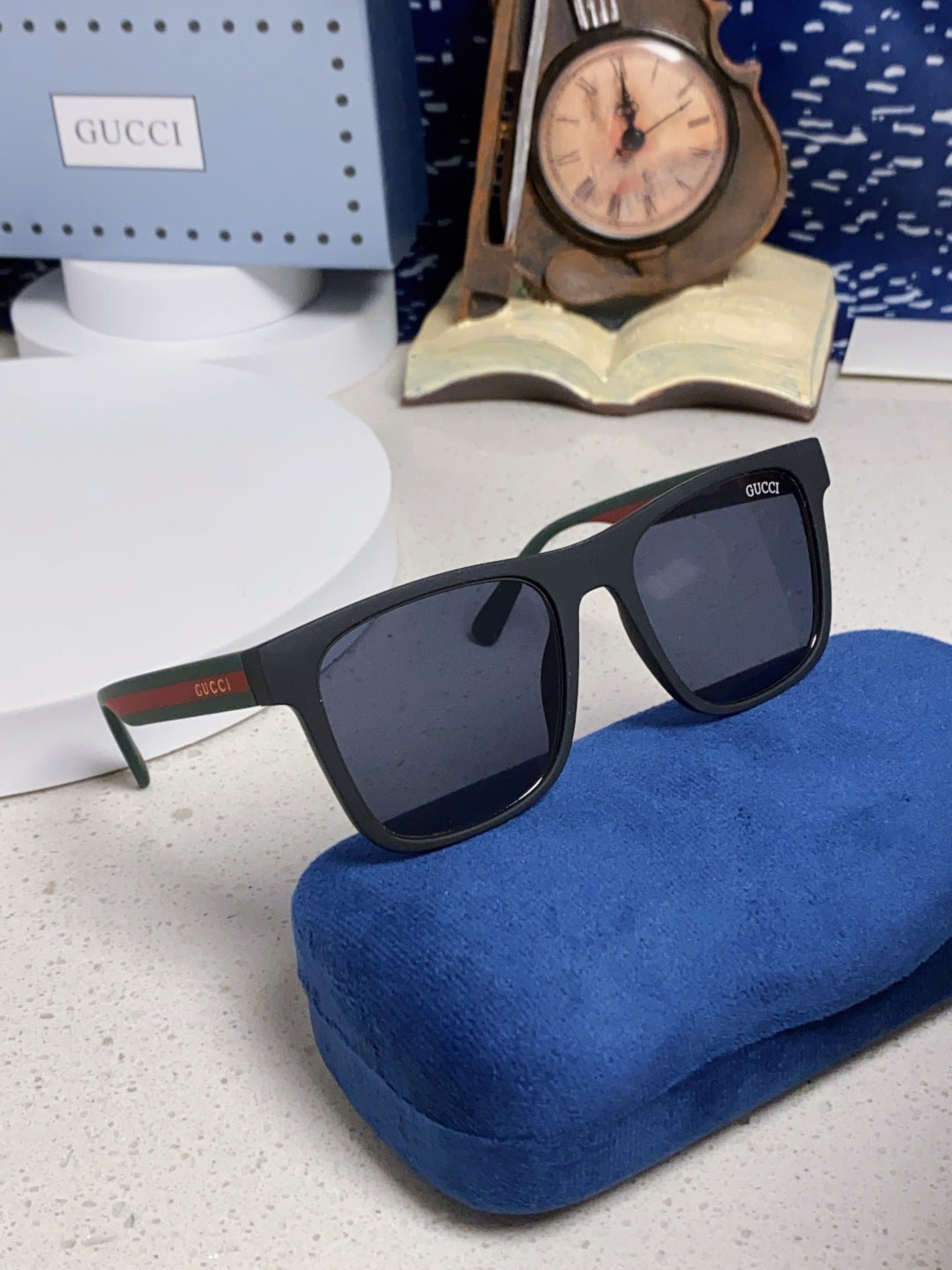 GUCCI 26S SQUARE FRAME IN ACETATE 424644