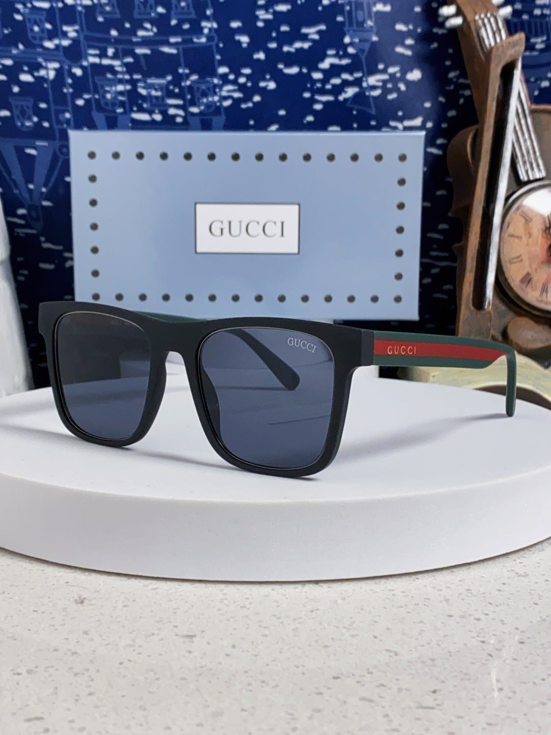 GUCCI 26S SQUARE FRAME IN ACETATE 424644