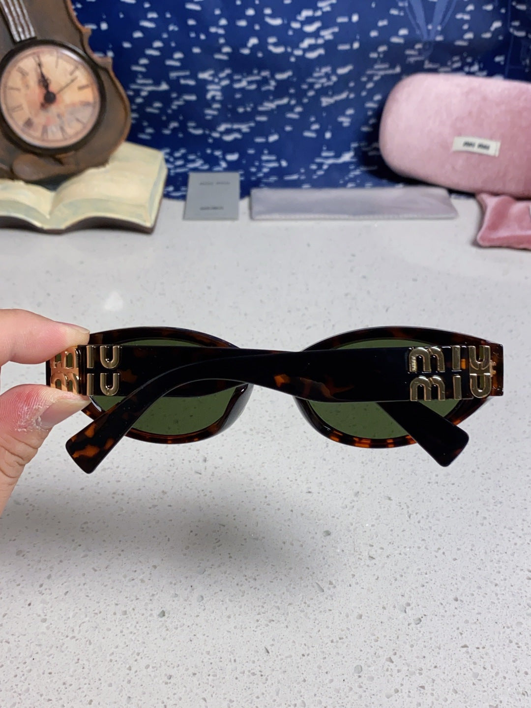 MIUMIU 26S CAT EYE FRAME IN ACETATE 445235