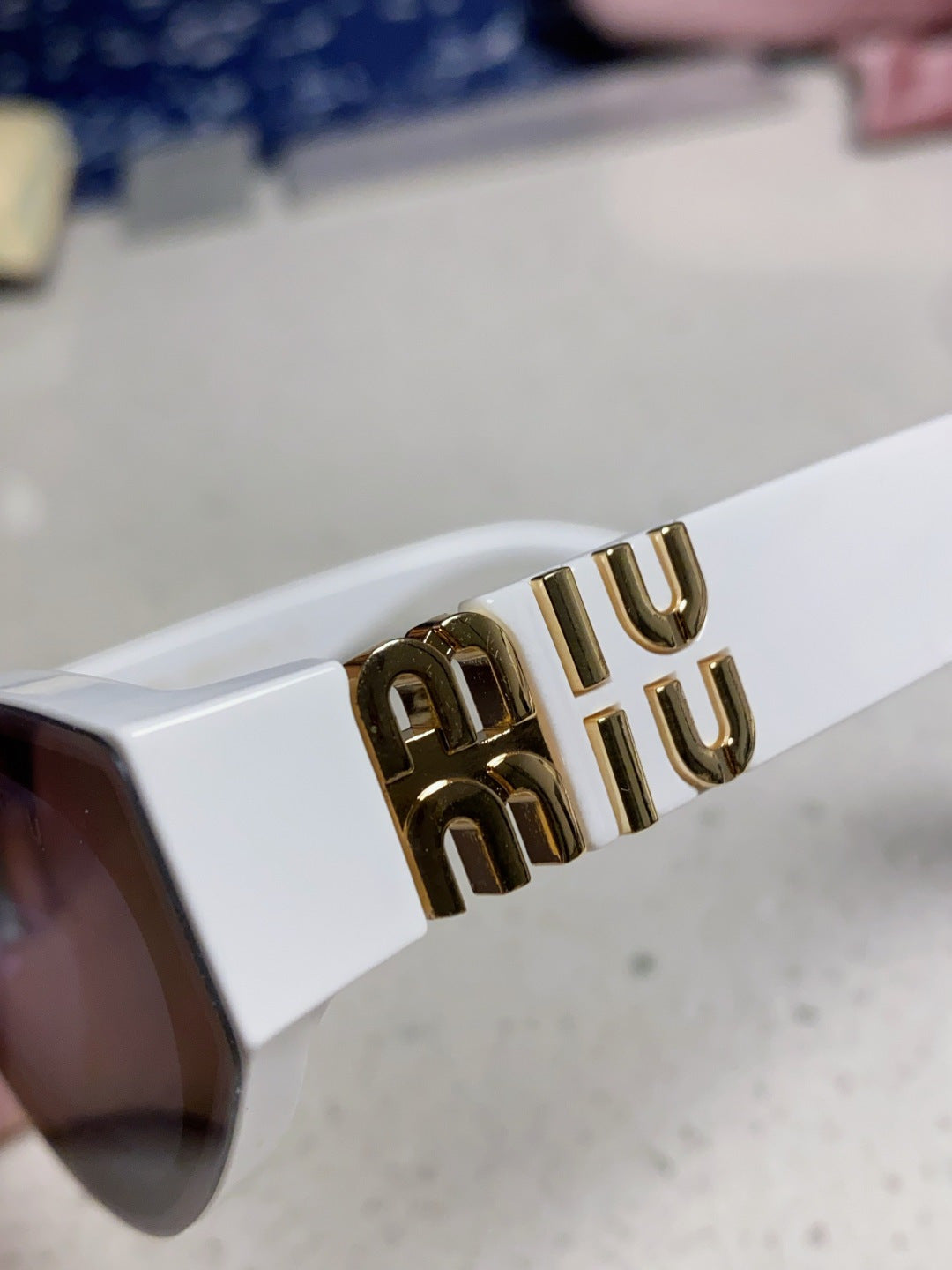 MIUMIU 26S CAT EYE FRAME IN ACETATE 445236