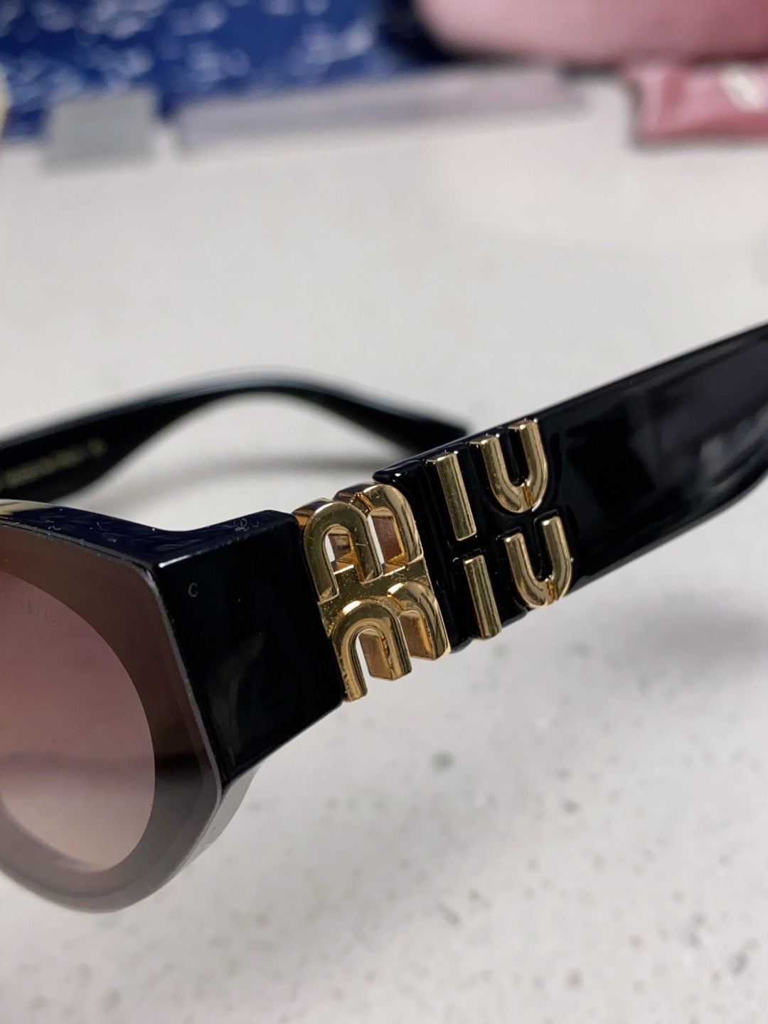 MIUMIU 26S CAT EYE FRAME IN ACETATE 445237