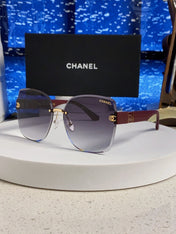 CHANEL 26S FACETED LENSES IN ACETATE 404782