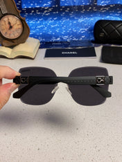 CHANEL 26S FACETED LENSES IN ACETATE 404784