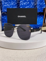CHANEL 26S FACETED LENSES IN ACETATE 404784