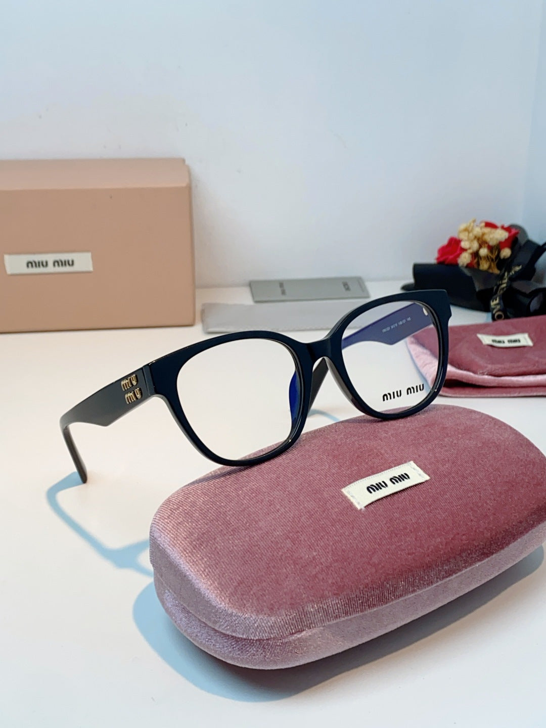 MIUMIU 26S SQUARE FRAME IN ACETATE 413472