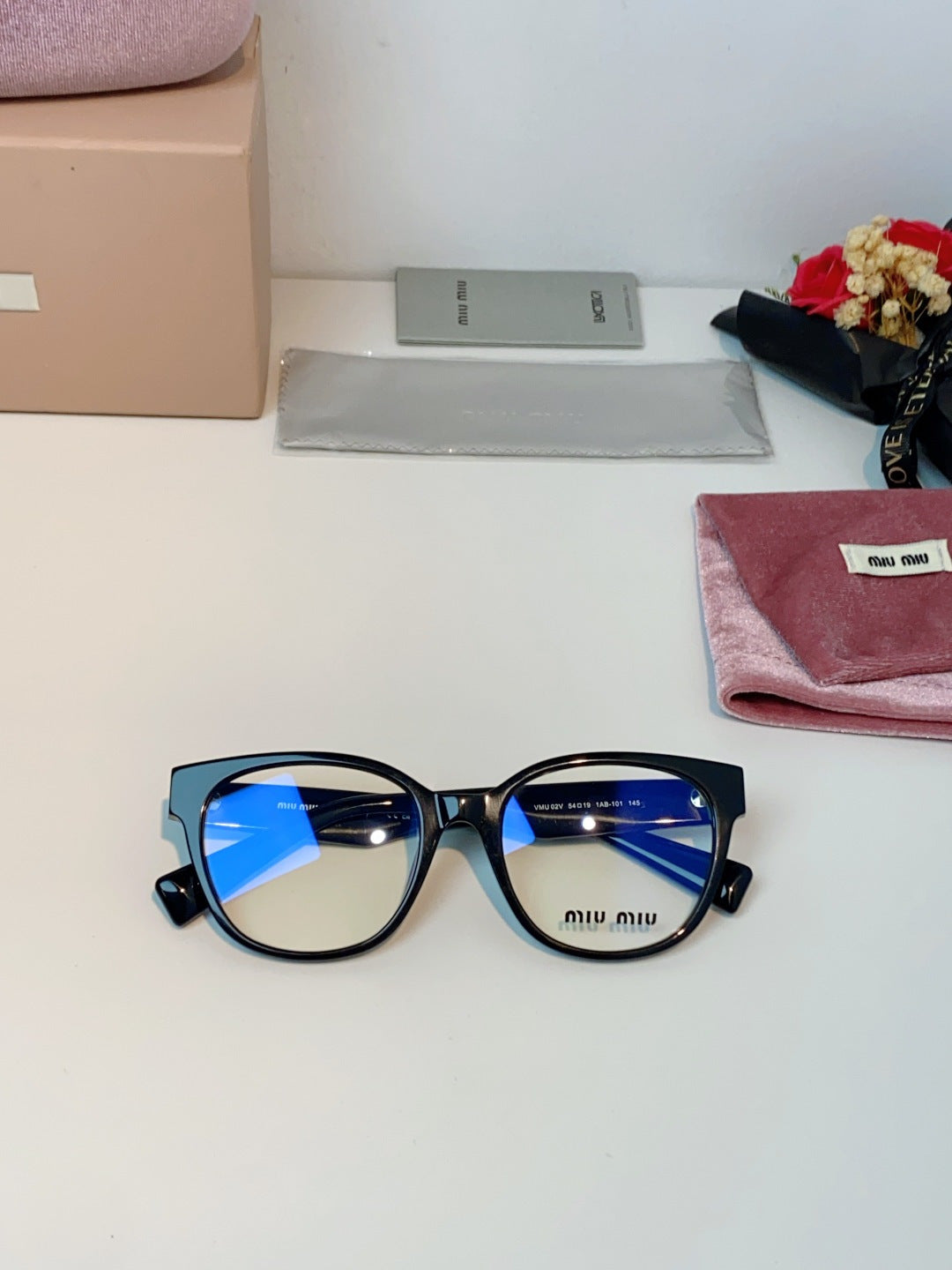 MIUMIU 26S SQUARE FRAME IN ACETATE 413472