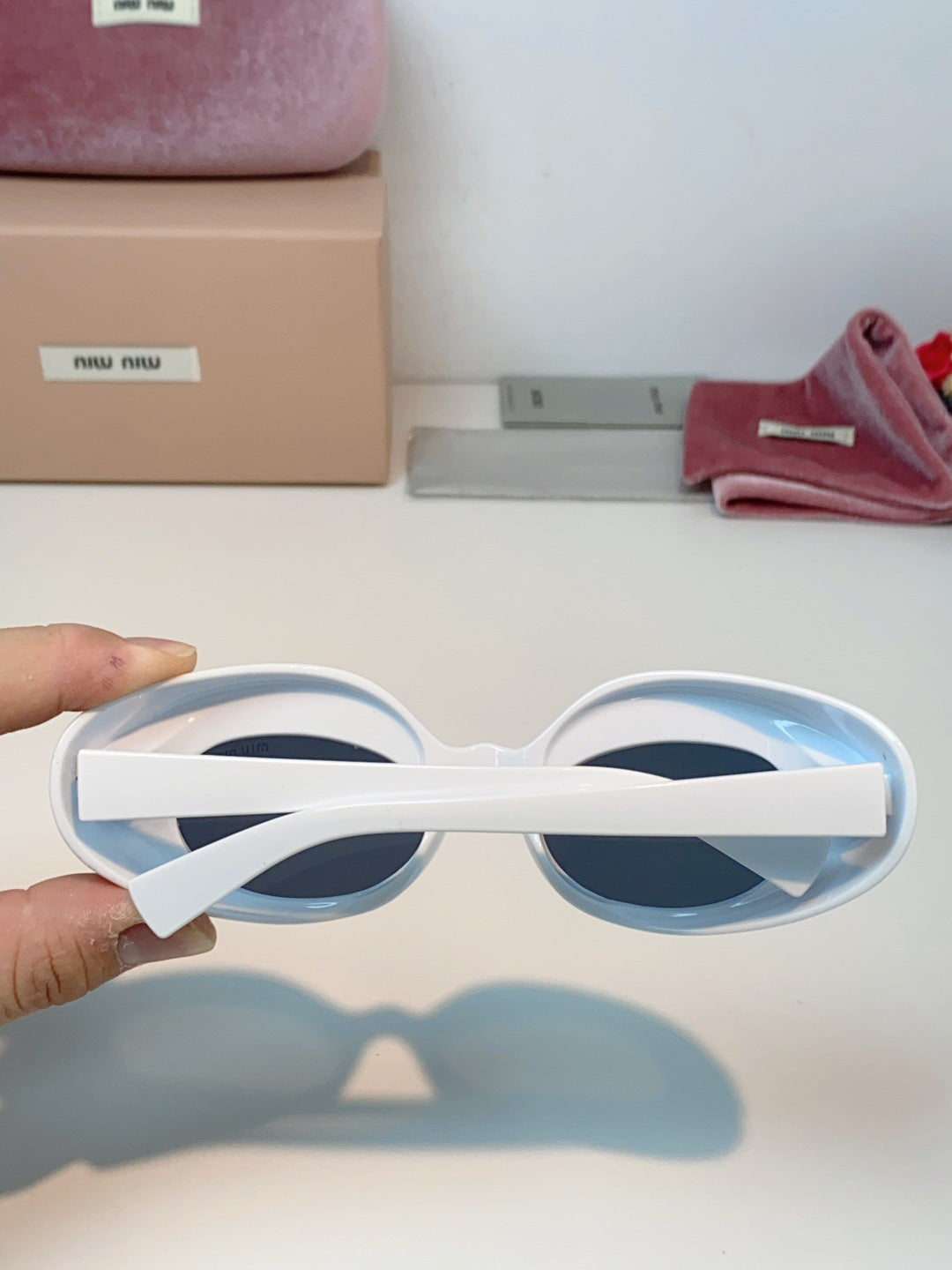 MIUMIU 26S BUTTERFLY FRAME IN ACETATE 424489