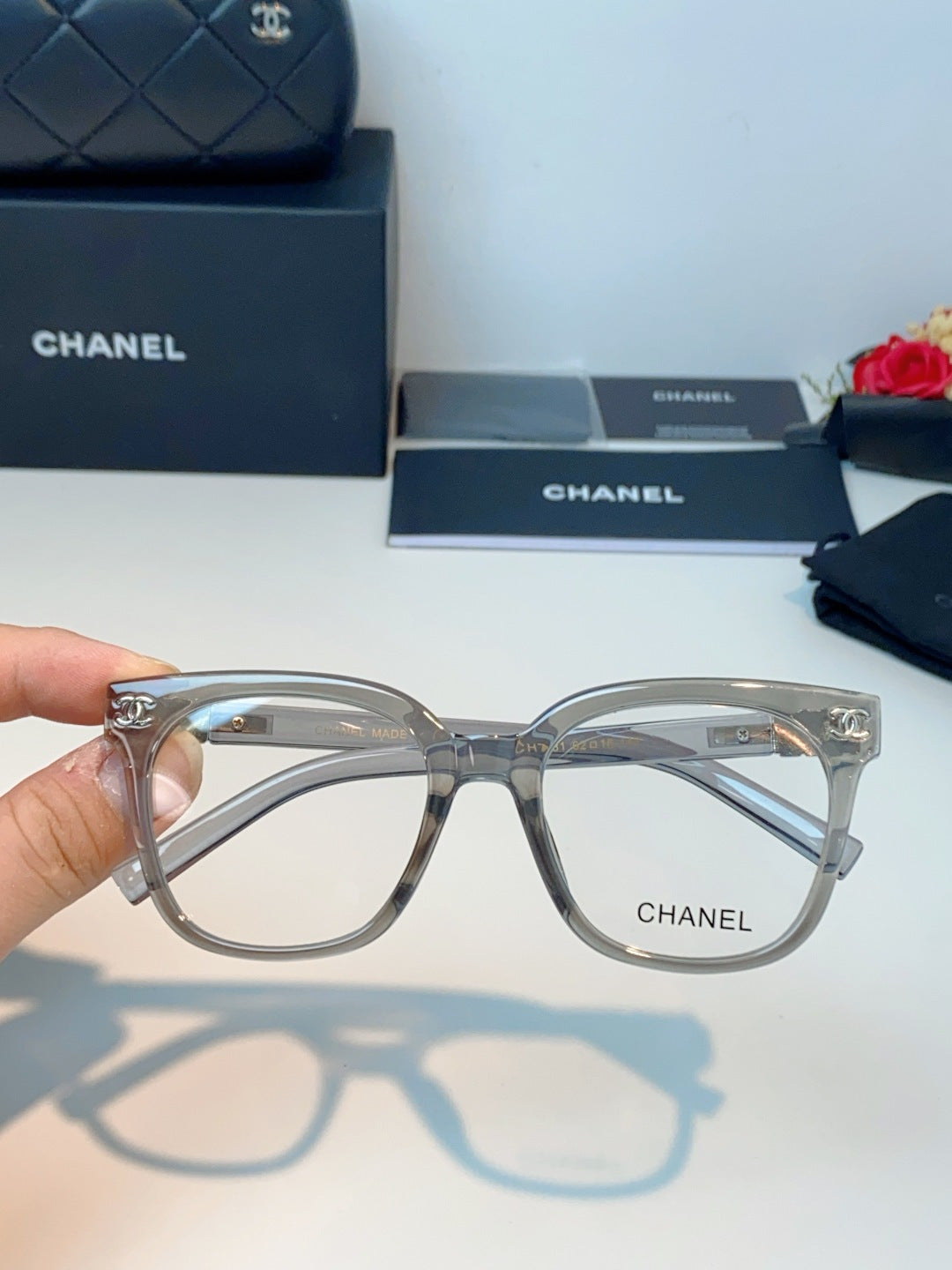CHANEL 26S SQUARE FRAMES IN ACETATE 399909