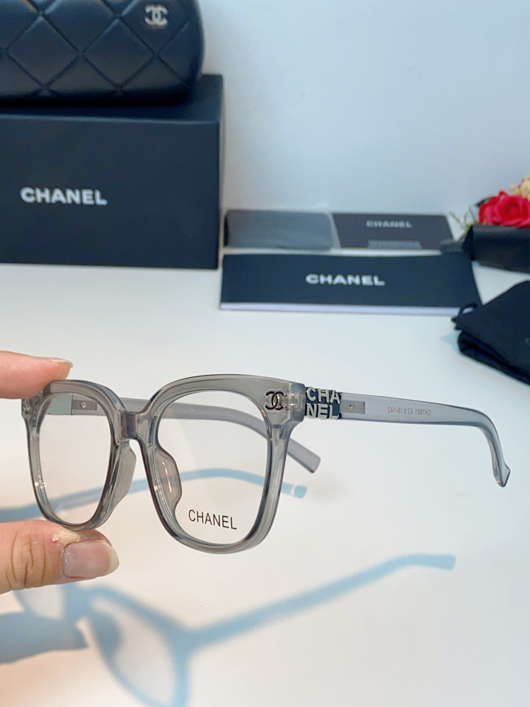 CHANEL 26S SQUARE FRAMES IN ACETATE 399909