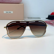 MIUMIU 26S SHIELD FRAME IN METAL 424496