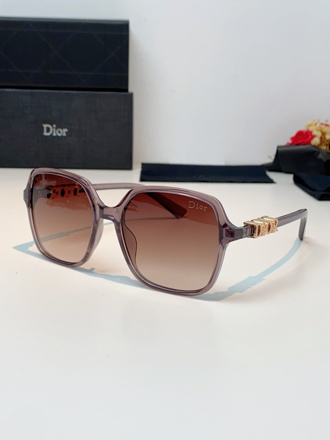 DIOR 26S SQUARE FRAME IN ACETATE 396732
