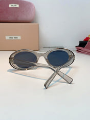 MIUMIU 26S OVAL FRAME IN ACETATE 424529