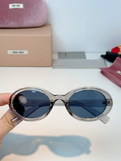 MIUMIU 26S OVAL FRAME IN ACETATE 424529