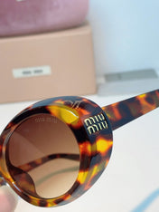 MIUMIU 26S OVAL FRAME IN ACETATE 424532