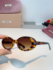 MIUMIU 26S OVAL FRAME IN ACETATE 424532