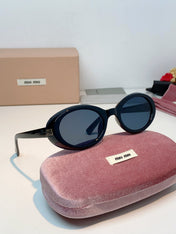 MIUMIU 26S OVAL FRAME IN ACETATE 424533