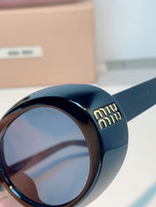 MIUMIU 26S OVAL FRAME IN ACETATE 424533