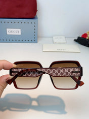 GUCCI 26S OVERSIZED SQUARE FRAME IN ACETATE 424519