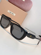 MIUMIU 26S RECTANGULAR FRAME IN ACETATE 426450