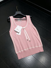 DIOR 26S KNIT SLEEVELESS TOP 1295