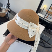 MIUMIU WIDE-BRIM BUCKET HAT WITH BOW STYLE 44