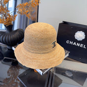 CHANEL 26S RAFFIA BUCKET HAT 335861