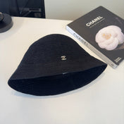 CHANEL 26S STRAW CLOCHE HAT 335916