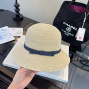 CHANEL 26S RAFFIA BUCKET HAT 338041