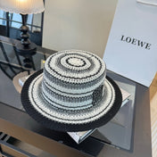 LOEWE 26S KNIT BOATER HAT STYLE 011