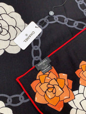 CHANEL 25S SCARF 140 CM IN CASHMERE SILK 943622