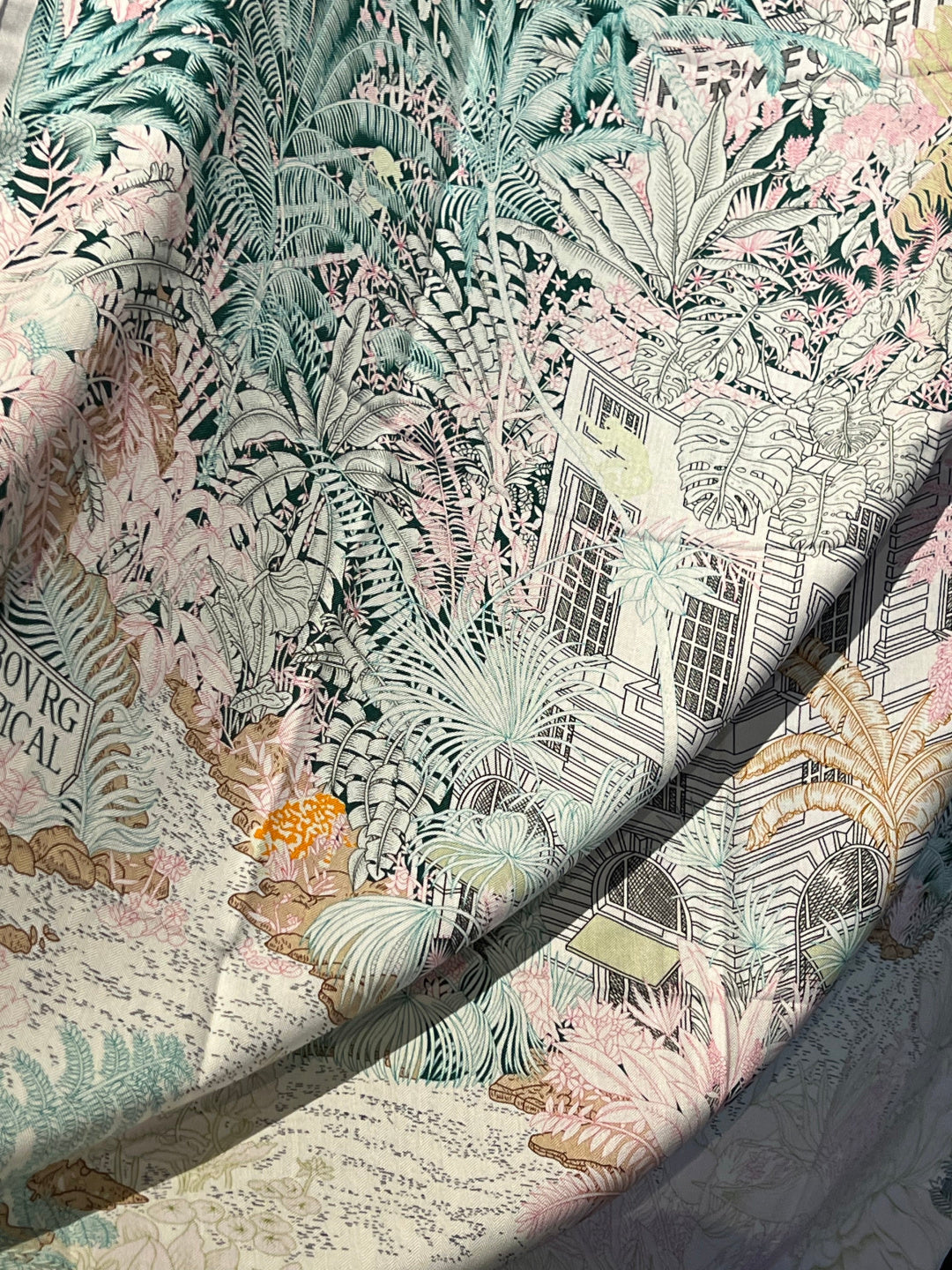 HERMES 25S SCARF 140 IN SILK CASHMERE 987478
