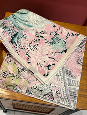 HERMES 25S SCARF 140 IN SILK CASHMERE 987478