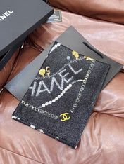 CHANEL 25S SCARF 200 IN CASHMERE 991713