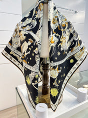 DIOR 26S SCARF 90CM IN SILK 274732
