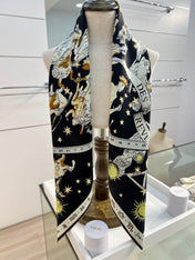 DIOR 26S SCARF 90CM IN SILK 274732