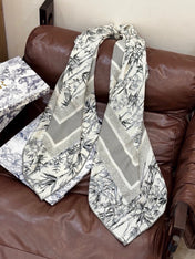 DIOR 26S SCARF 140CM IN CASHMERE SILK 304677